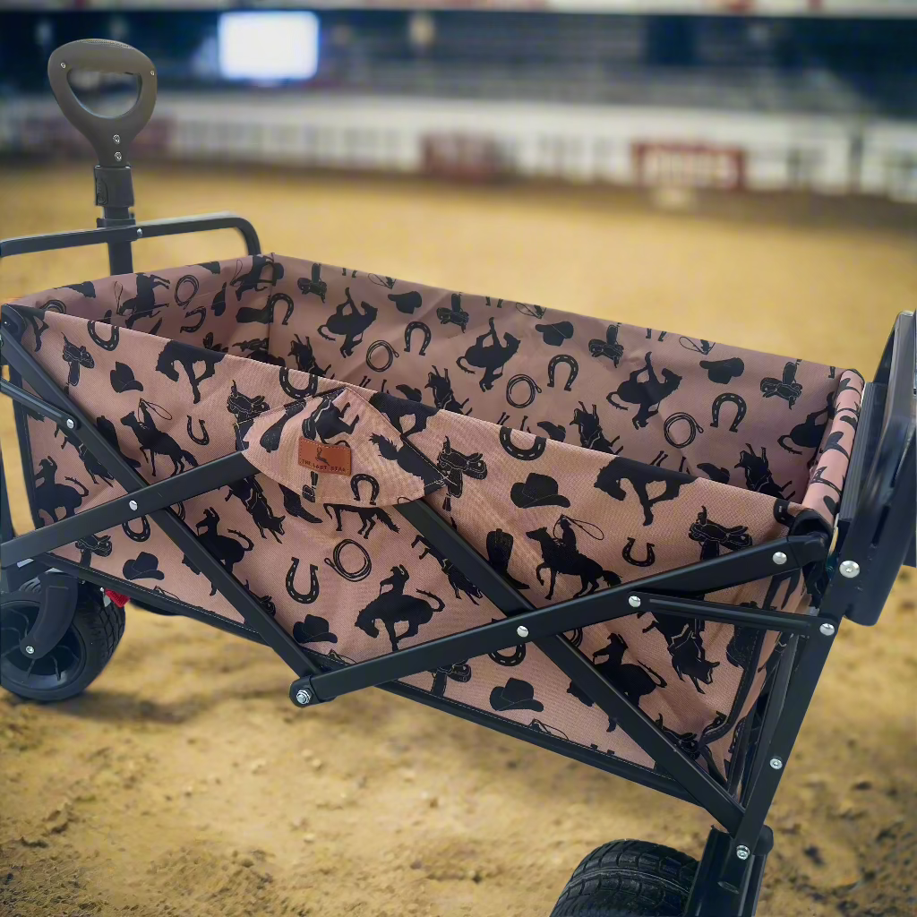 Rodeo Cowboy Stroller Wagon