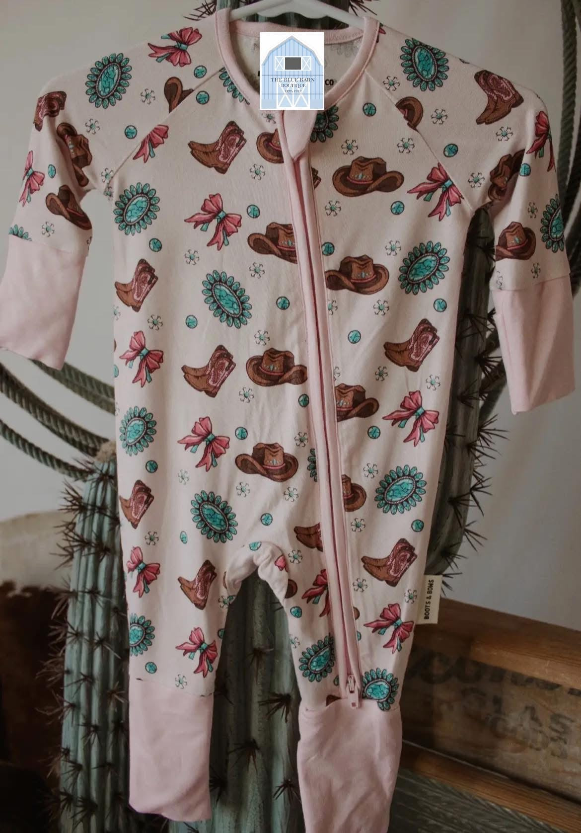 Cowgirl Bamboo Zippy