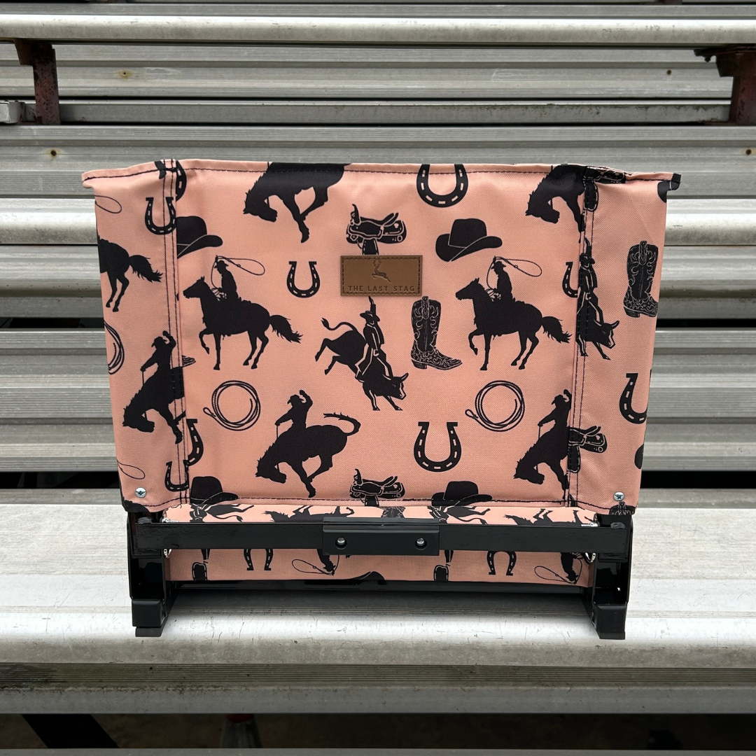 Rodeo Cowboy Folding Stadium Seat