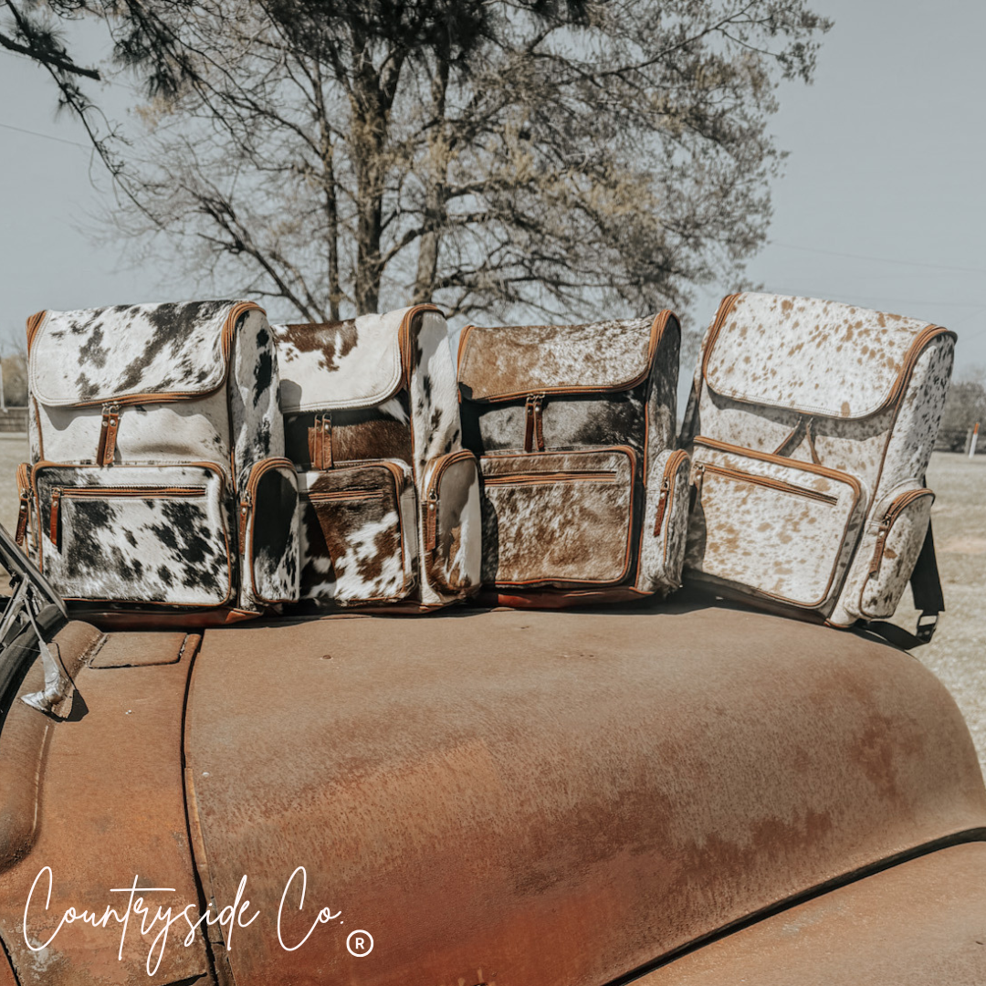 Boulder Cowhide Conceal Carry Backpack