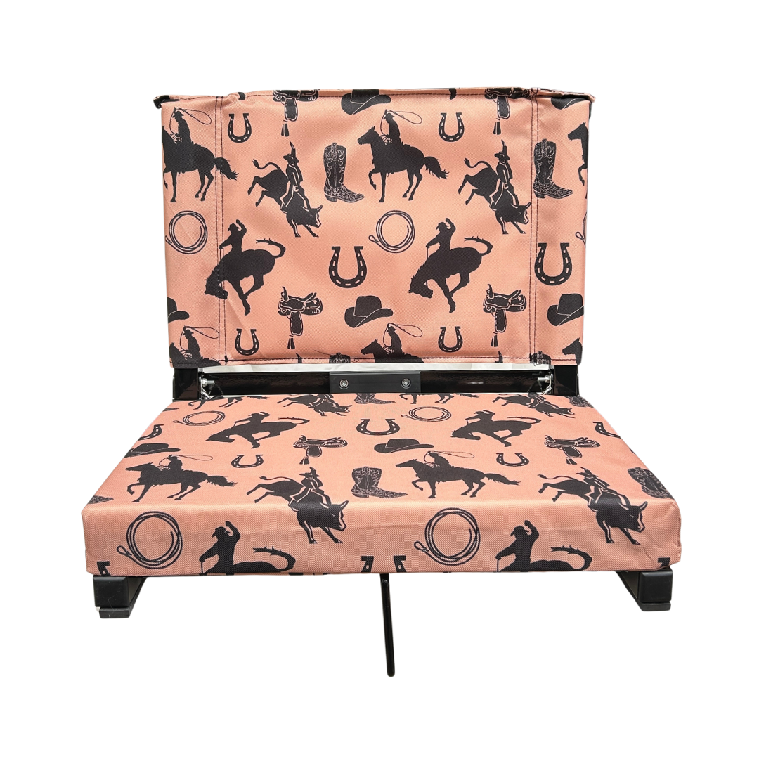 Rodeo Cowboy Folding Stadium Seat