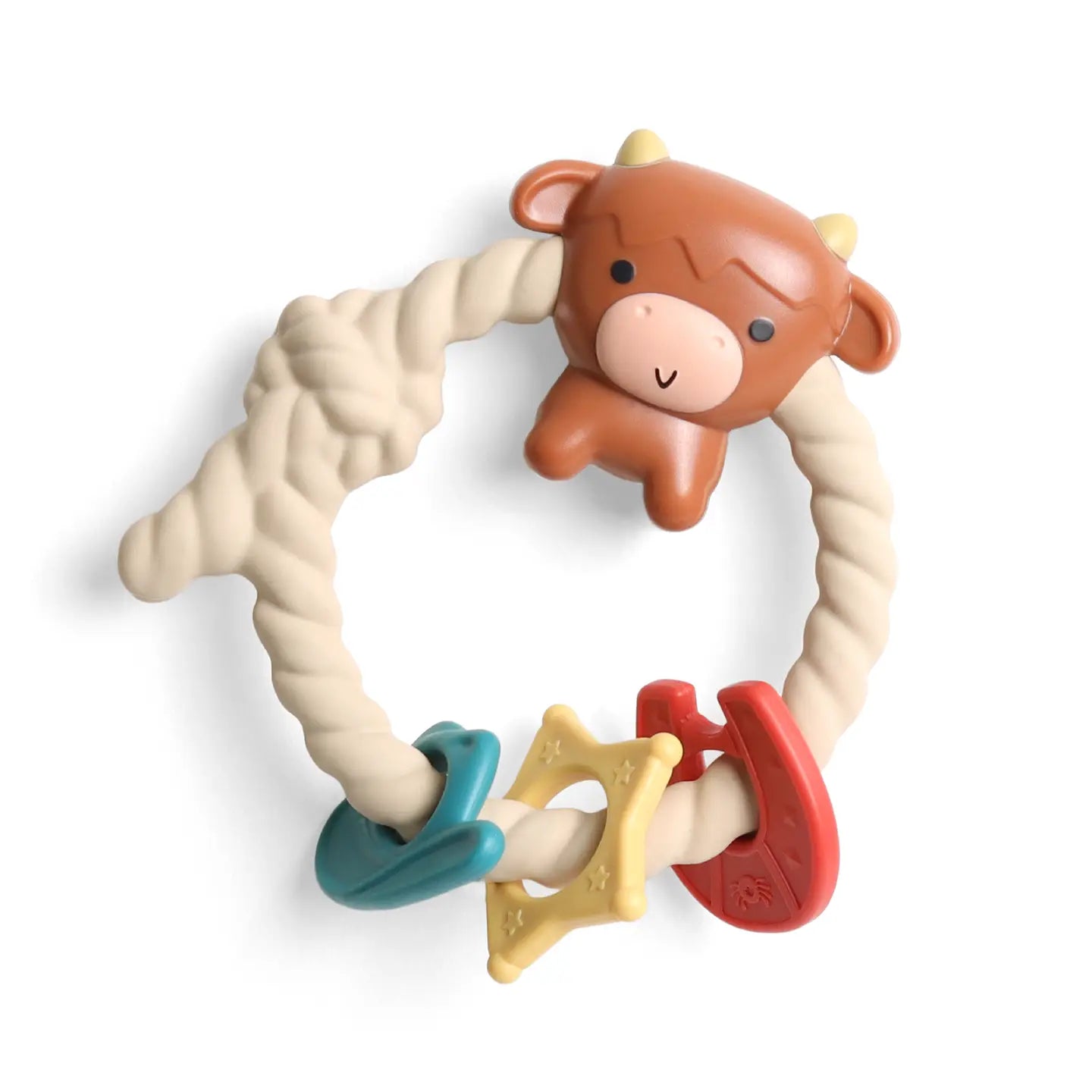 Highland Cow Teething Ring