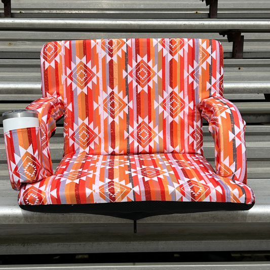 Retro Tribe 23" Stadium Seat with Armrests