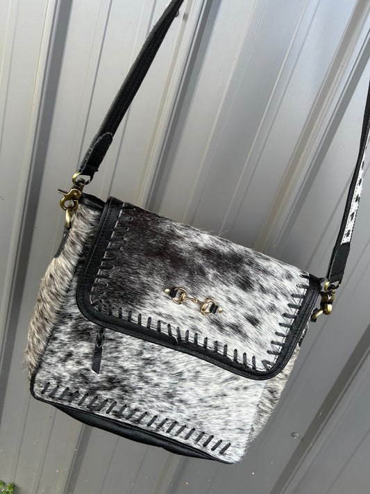 Cowhide Crossbody