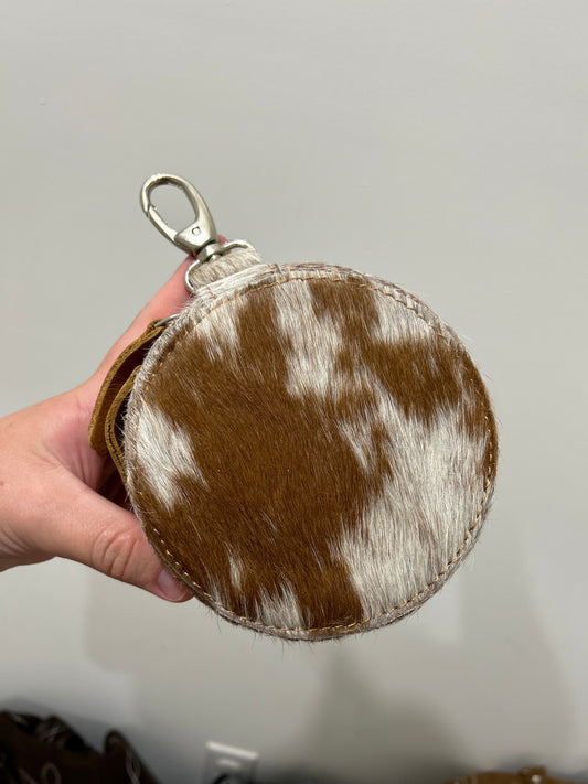 Cowhide Paci Holder