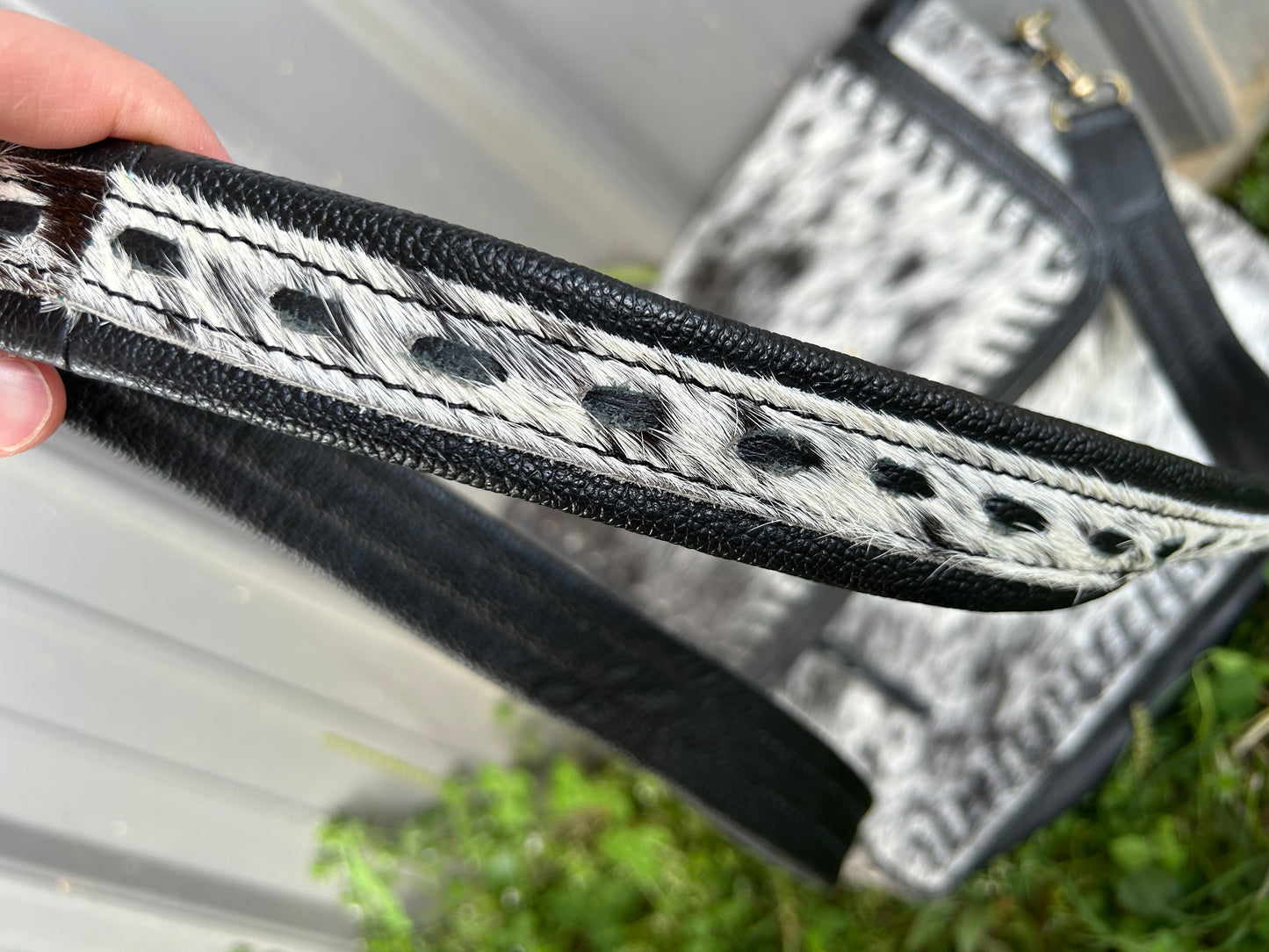 Cowhide Crossbody