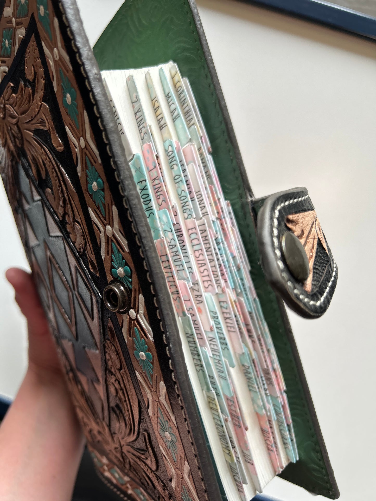 Tooled Aztec Book/Bible Cover