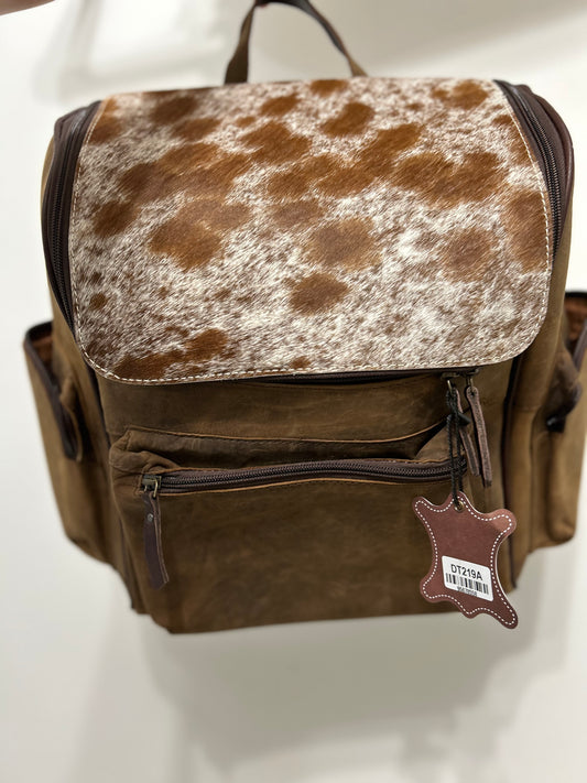 Genuine Cowhide/Leather Backpack