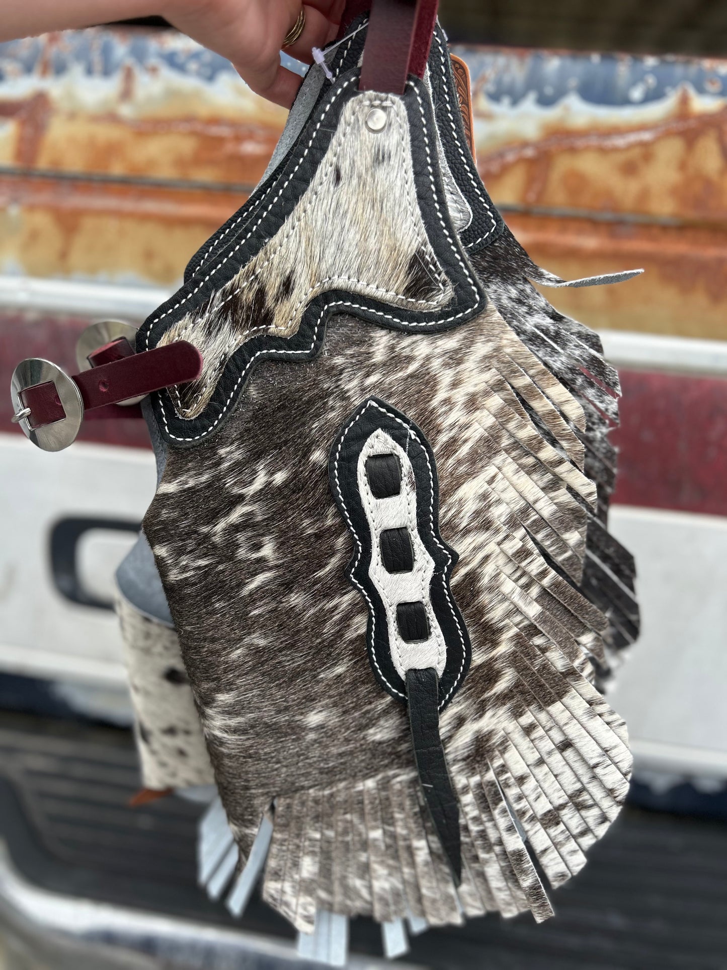 Baby Cowhide Chaps