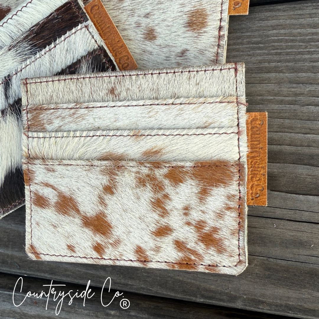 Cowhide Credit Card Holder