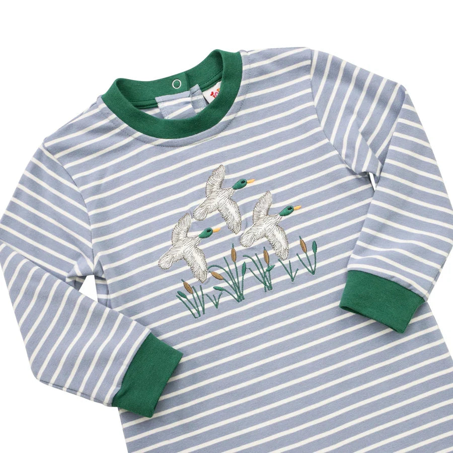 Mallard Embroidered Boys Pant Set | Duck Hunting Boutique Outfit | Bossier City, LA