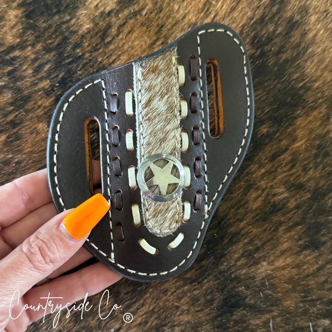Frontier Cowhide Knife Sheath