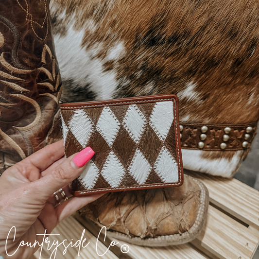 Longhorn Edition The Westin Cowhide Men's Wallet Limited Edition by Countryside Co.