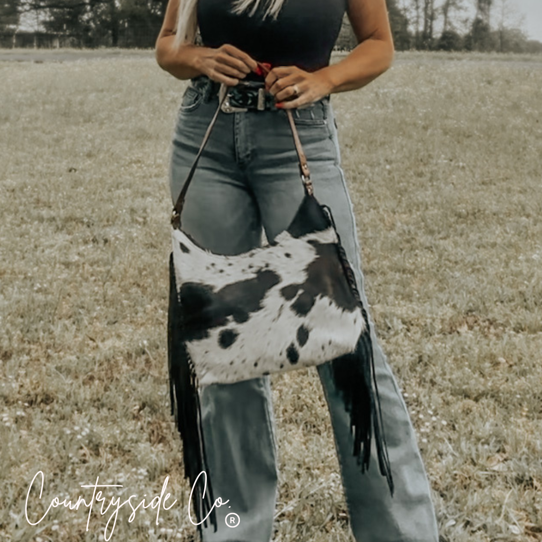 Victoria Cowhide Purse by Countryside Co.