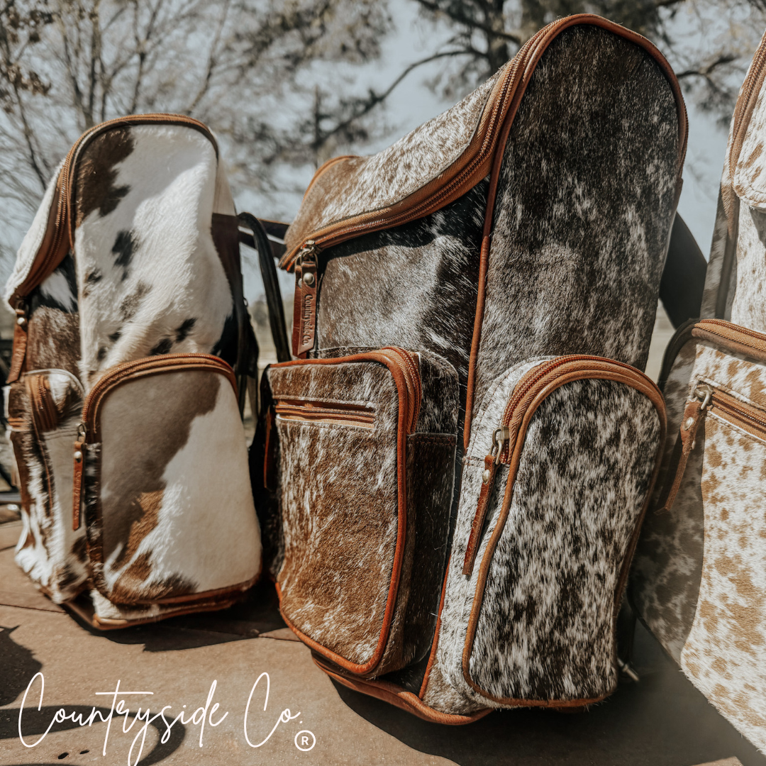 Boulder Cowhide Conceal Carry Backpack