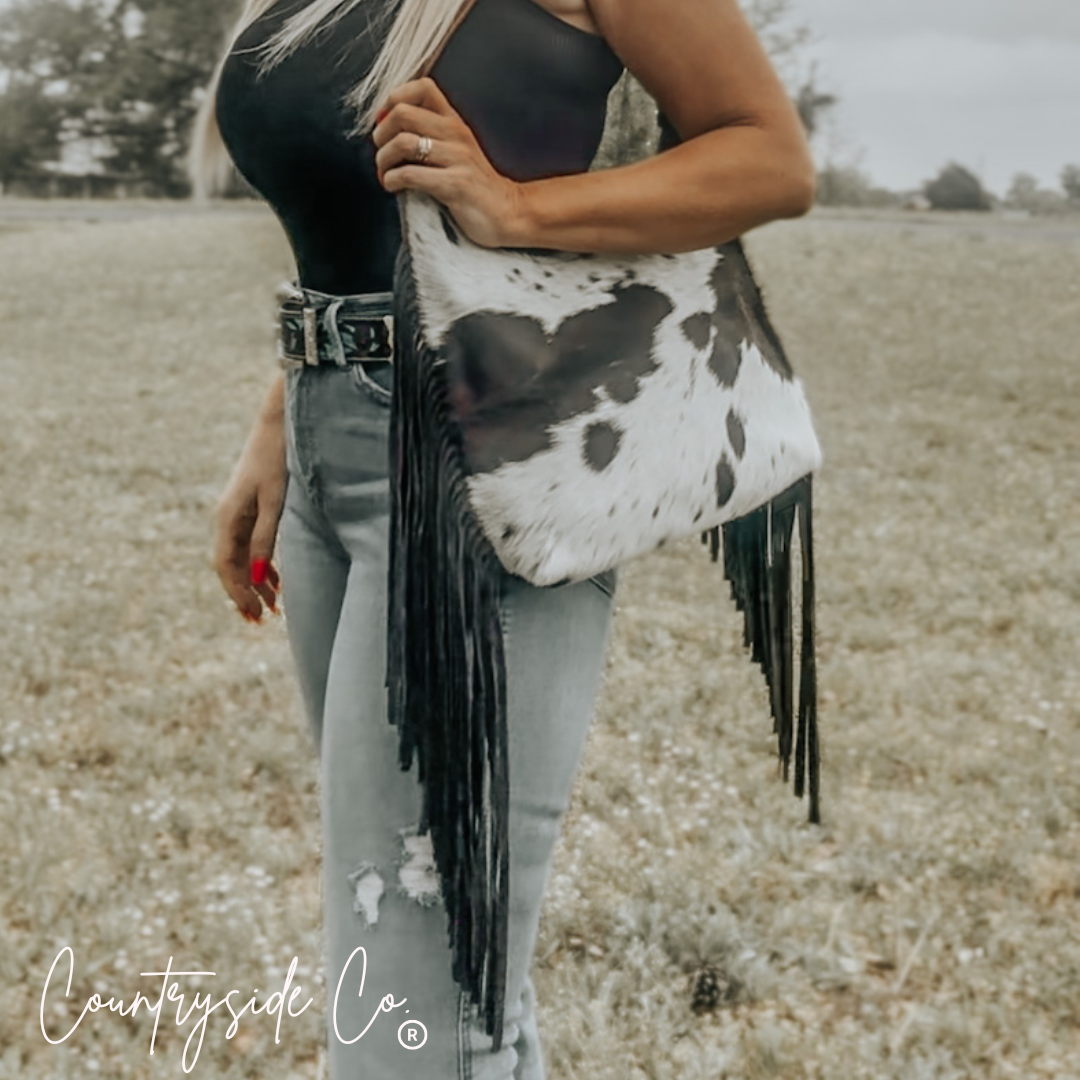 Victoria Cowhide Purse by Countryside Co.
