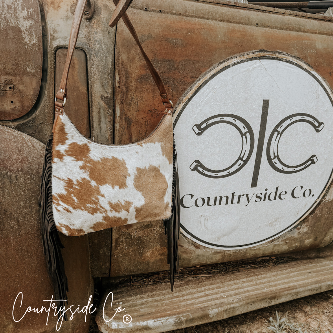 Victoria Cowhide Purse by Countryside Co.