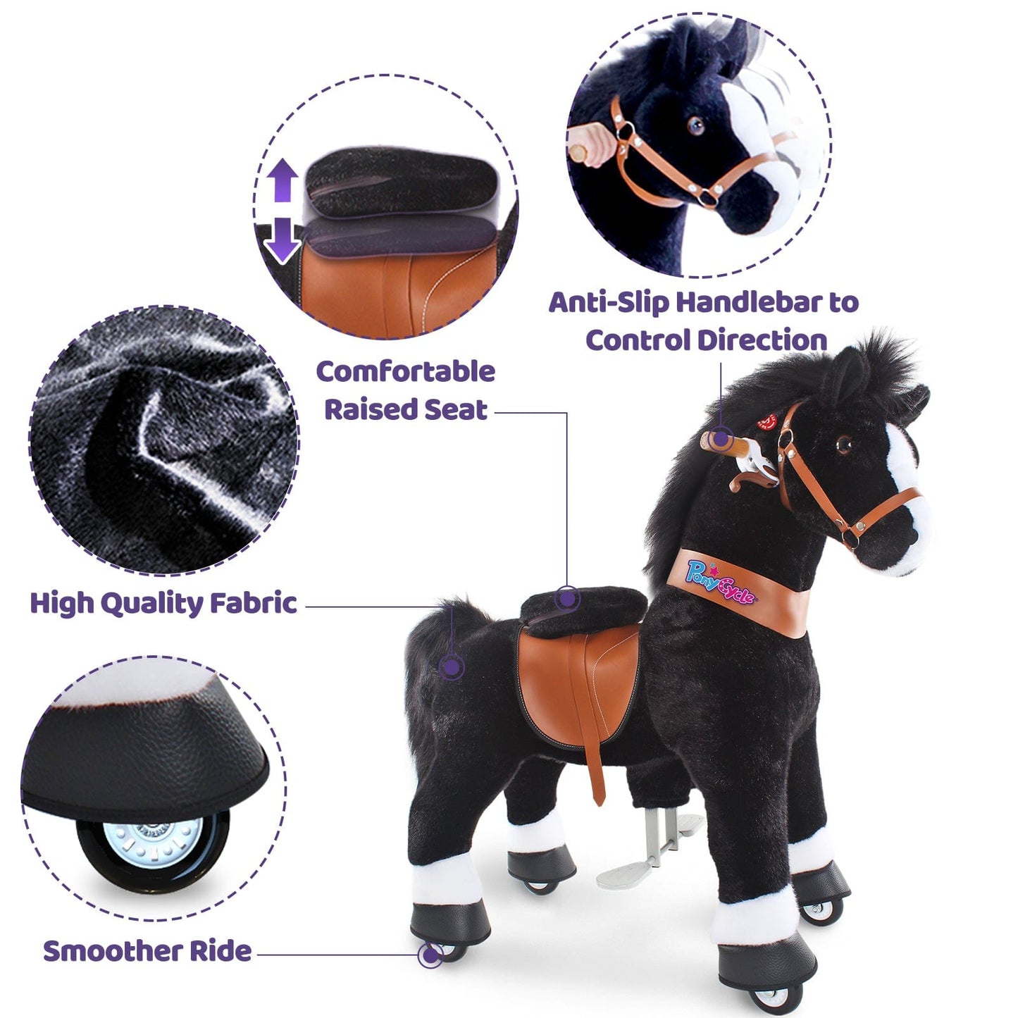 Model U® Horse Toy Age 3-4 Black