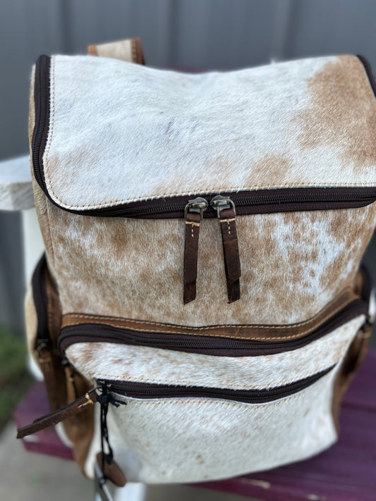 Large Cowhide Backpack